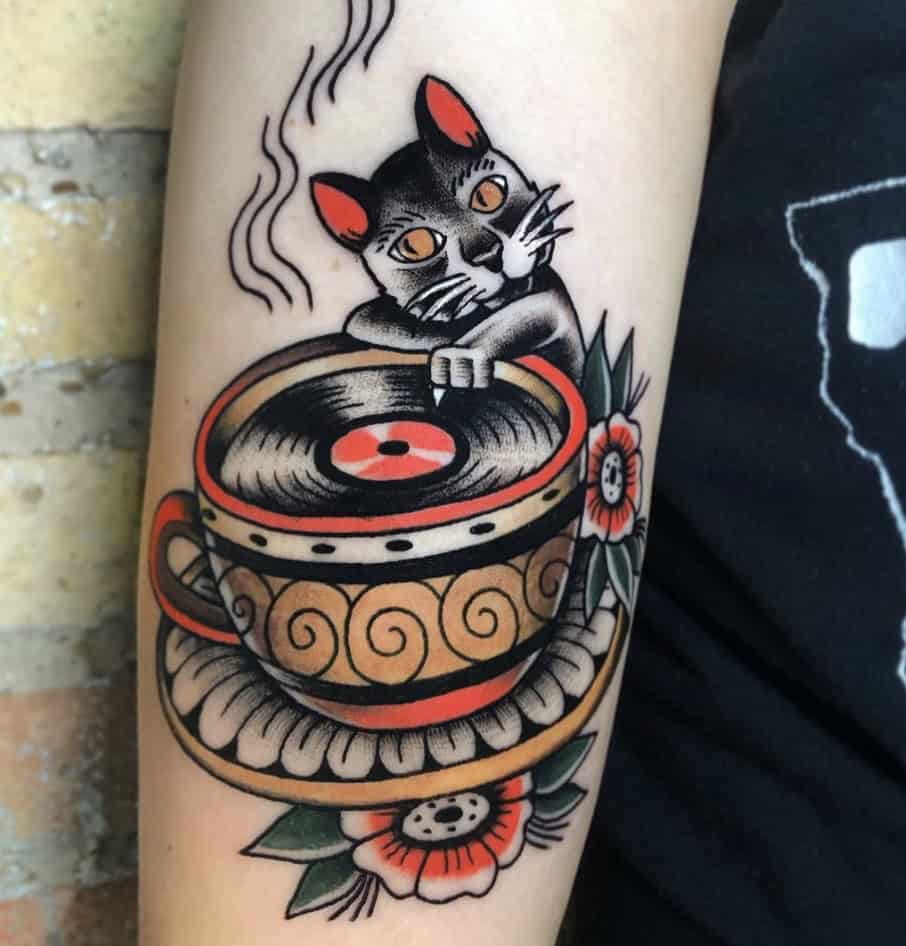 Unique Music Tattoo