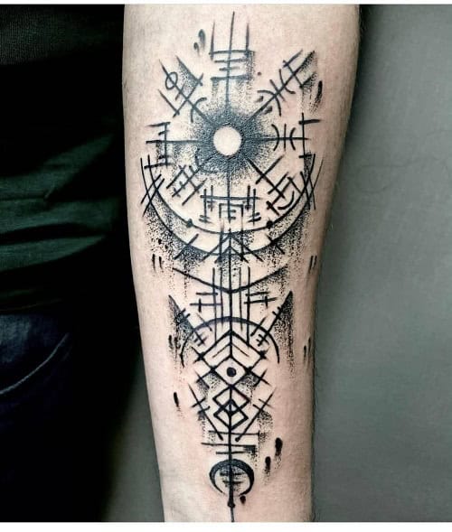 Viking Tribal Tattoo