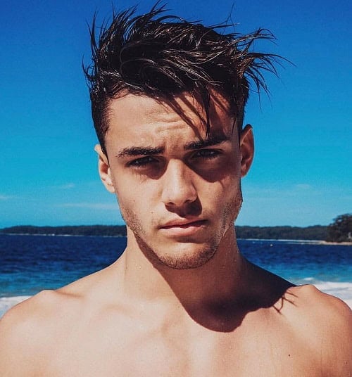 Wet Messy Hair