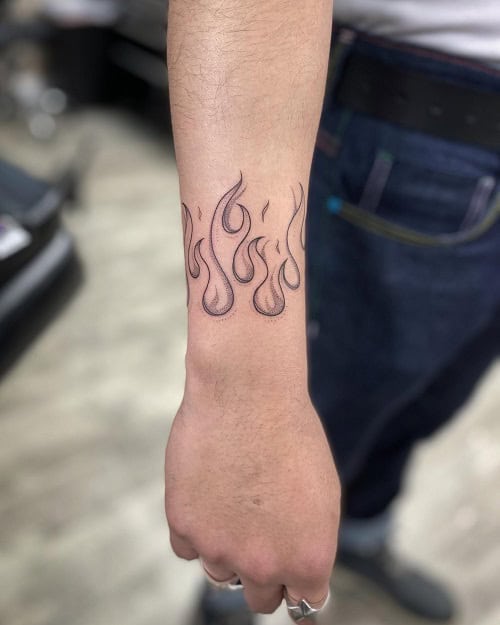 3D Wrist Tattoo