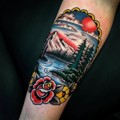 Artistic Nature Tattoo