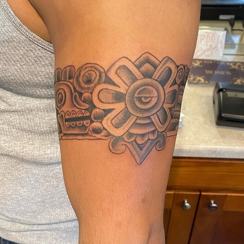Aztec Band Tattoo