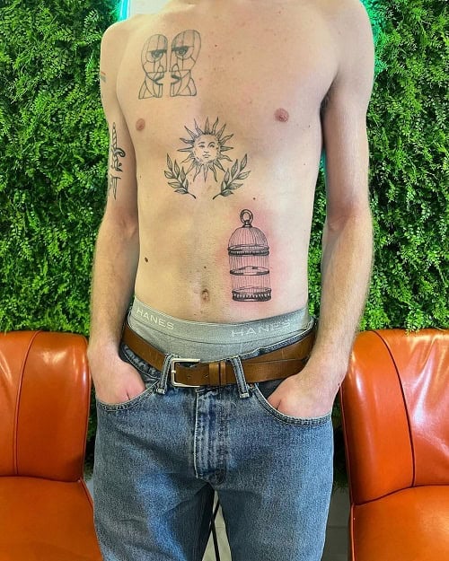 Bird Cage Tattoo