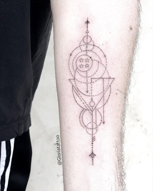 Black Arrow Tattoo