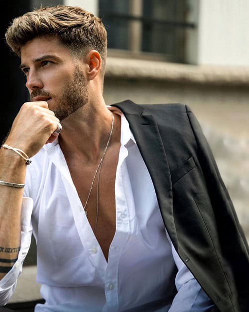 Blowout Low Fade Haircut