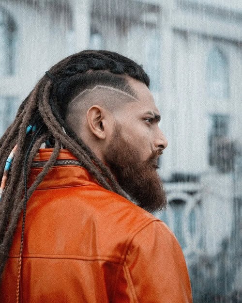 Braided Ponytail with Undercut