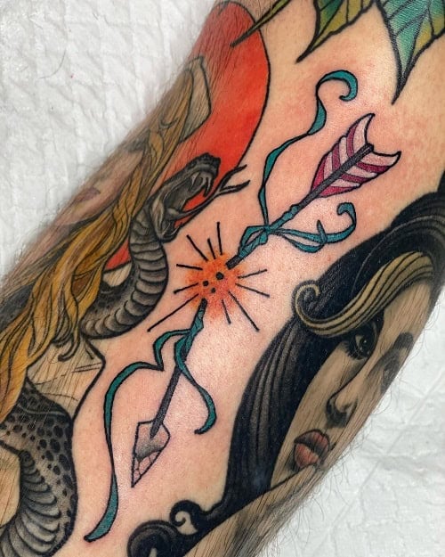 Broken Arrow Tattoo