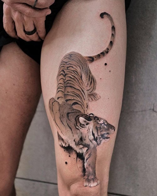 Chinese Tiger Tattoo