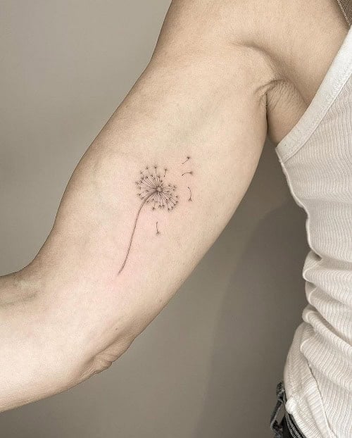 Dandelion Tattoo