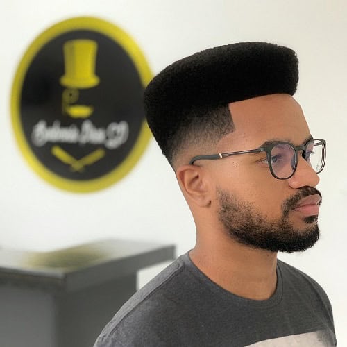 Fade Flat Top Haircut
