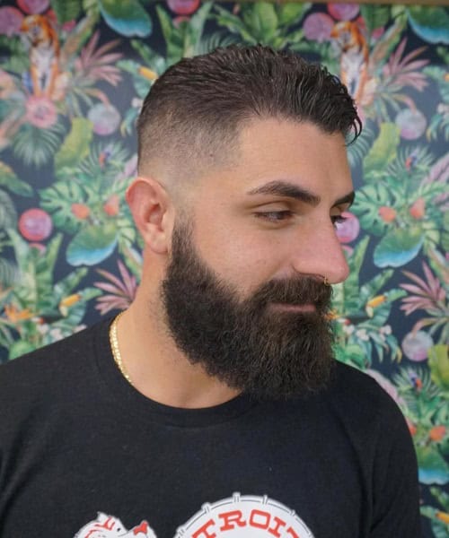 Flat Top with Beard