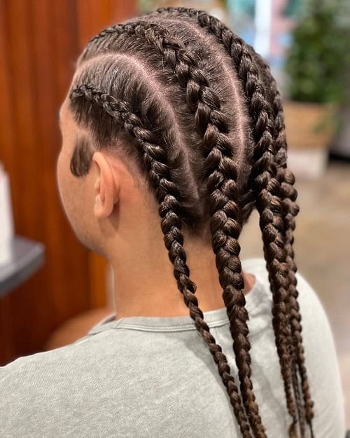 Four Braids For Men