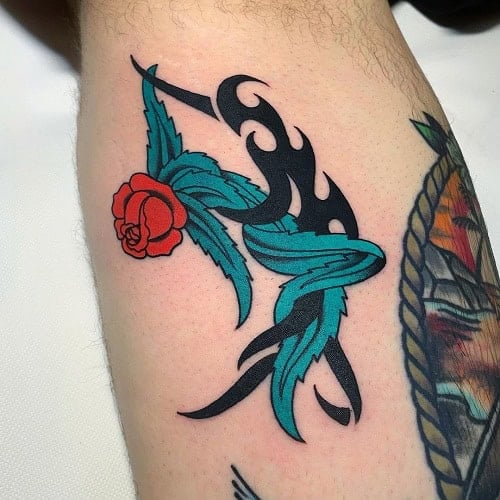 Gemini Tribal Tattoo
