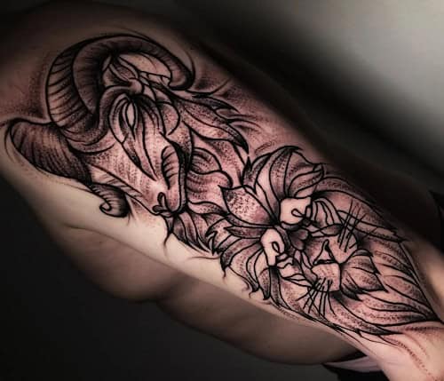 Leo and Gemini Tattoo
