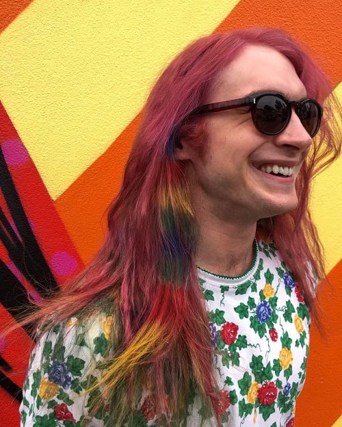 Long Hair Dyed Hair
