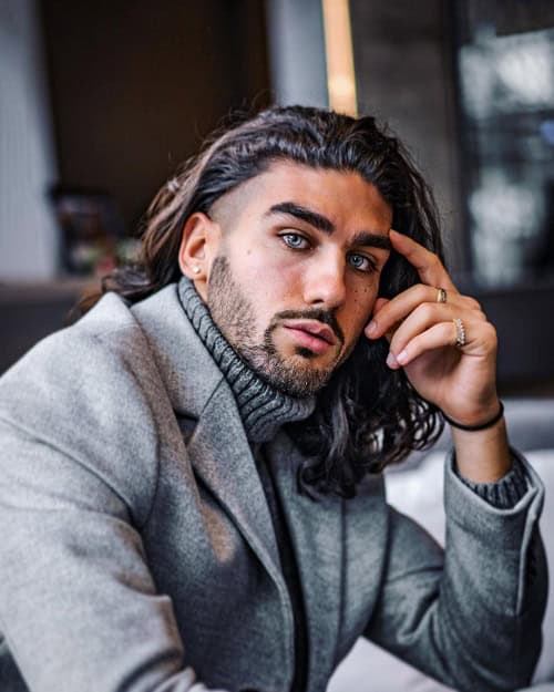 Long Hair with Undercut