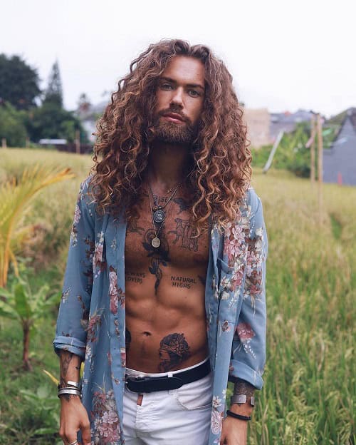 Long Tight Curls