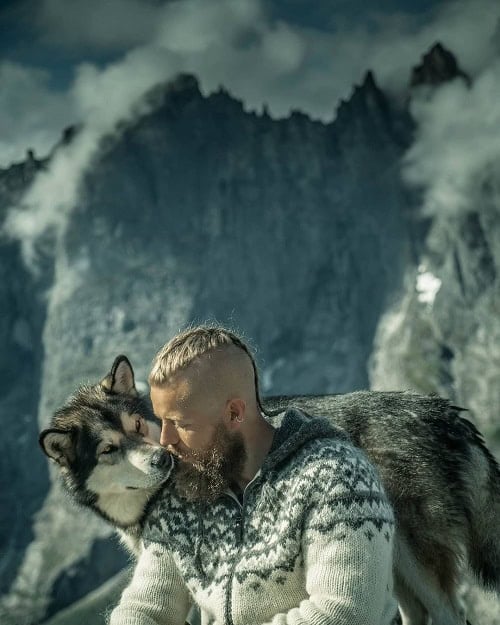 Long Viking Hairstyle