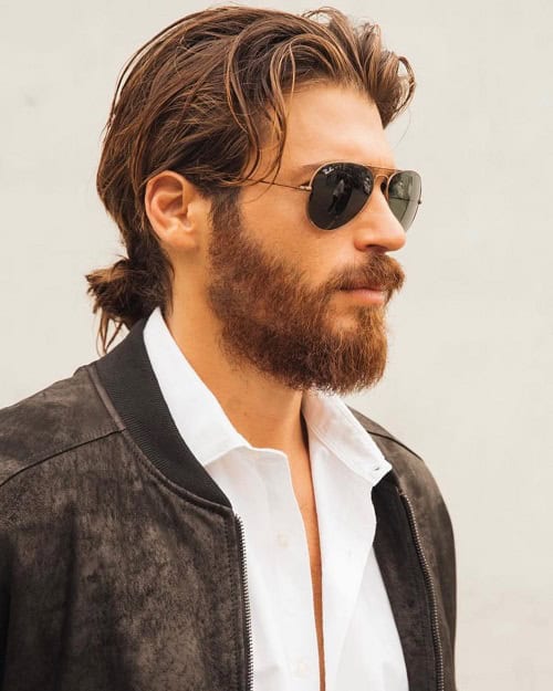 Medium Length with Beard