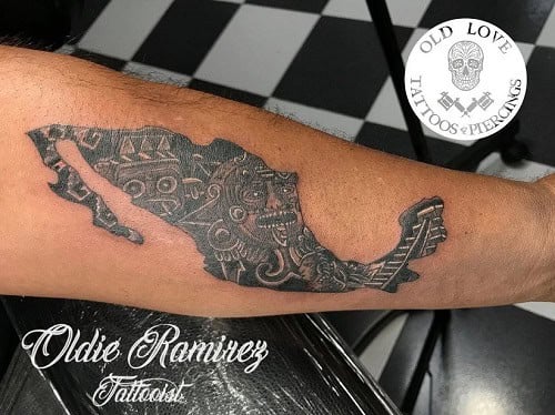 Mexican Aztec Tattoo