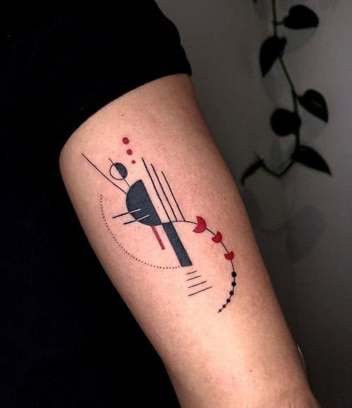 Minimalist Abstract Tattoo