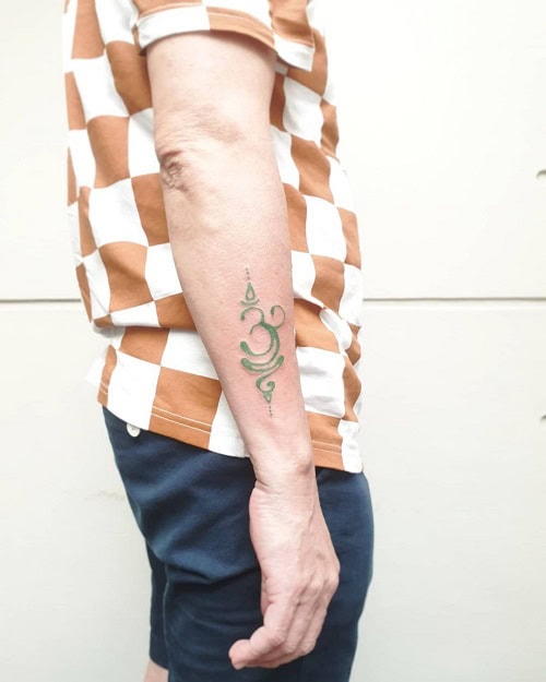 Minimalist Sanskrit Tattoo