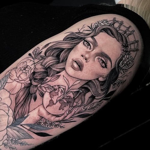 Mother Nature Tattoo