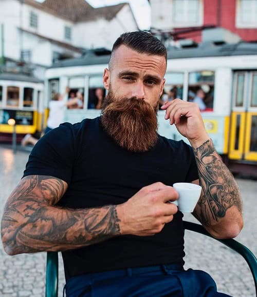 Power Beard with Walrus Mustache