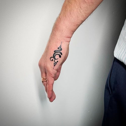 Sanskrit Breath Tattoo