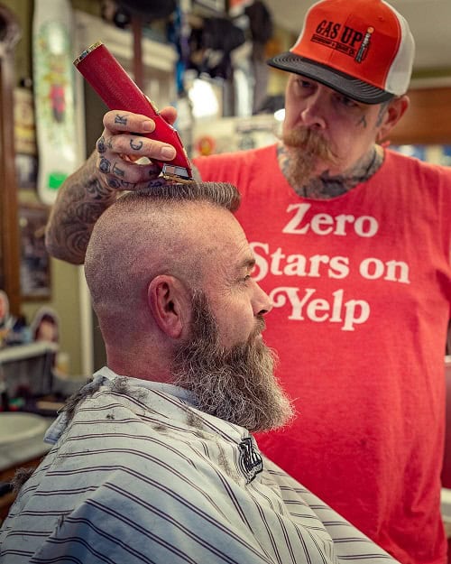 Short Flat Top Haircut