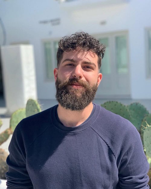 Short and Tapered Beard