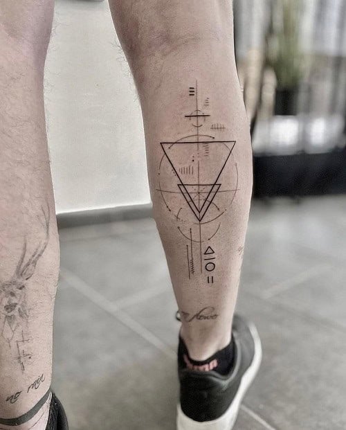 Simple Geometric Tattoo