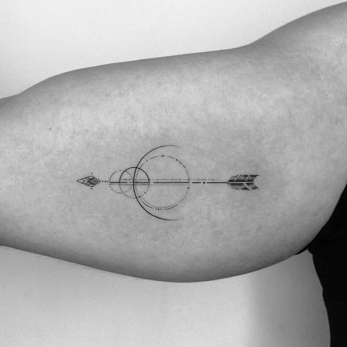 Small Arrow Tattoo