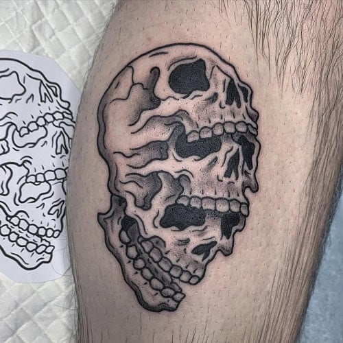 Small Skull Tattoo