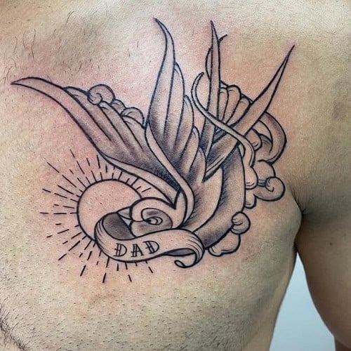 Swallow Bird Tattoo