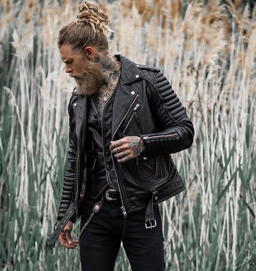 Viking Man Bun