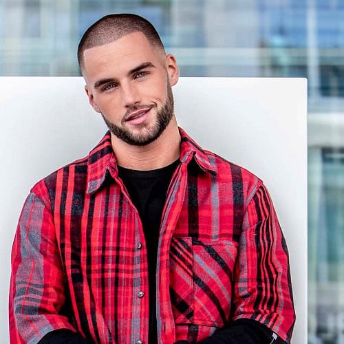 Buzz Cut With Line-Up