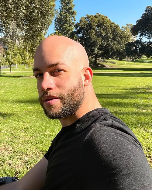 Chinstrap Goatee For Bald Guys