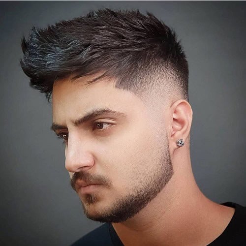 Crew Cut For Receding Hairline