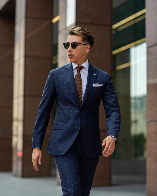 Drop Fade With Slicked Back