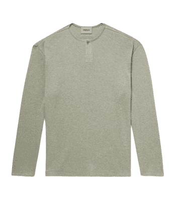 Fear of God ESSENTIALS Waffle-Knit Henley T-Shirt