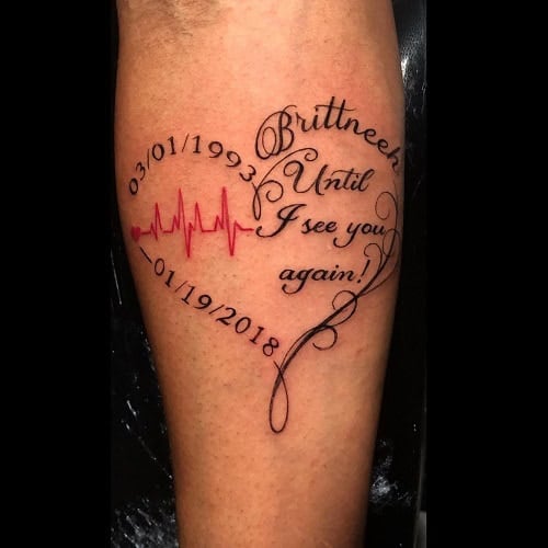 Friend Memorial Tattoo