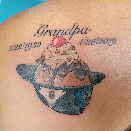 Grandpa Memorial Tattoo
