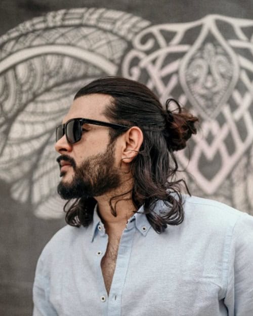 Half Man Bun