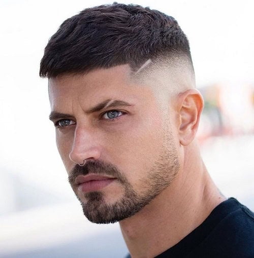 High Fade Crew Cut