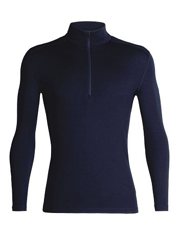 Icebreaker Men's Merino 260 Tech Long Sleeve Half Zip Thermal Top