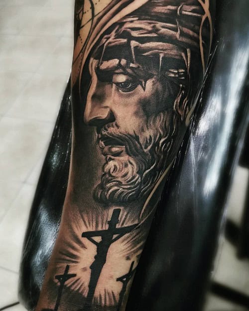 Jesus Christ Tattoo