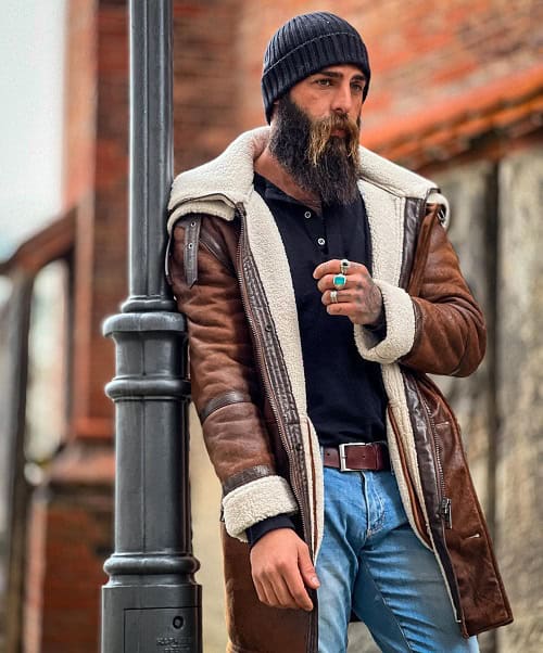 Long Natural Beard