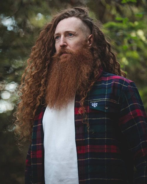 Long Viking Beard