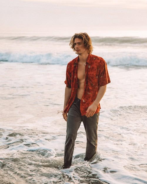 Medium Length Surfer Hair